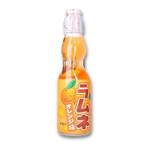 Japonski Brezalkoholni Napitek z Okusom Pomaranče Ramune HATAKOSEN 200 ml
